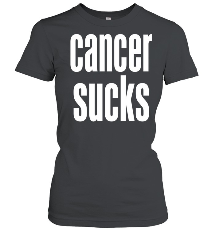 Lucky Anya Taylor Cancer Sucks Women T-Shirt