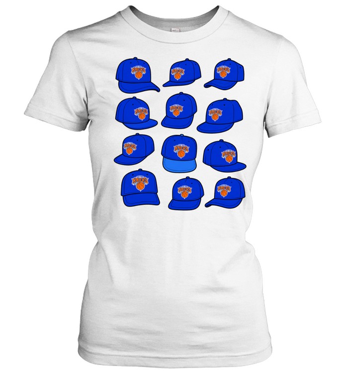 Made In Bodega Blue Caps Women T-Shirt
