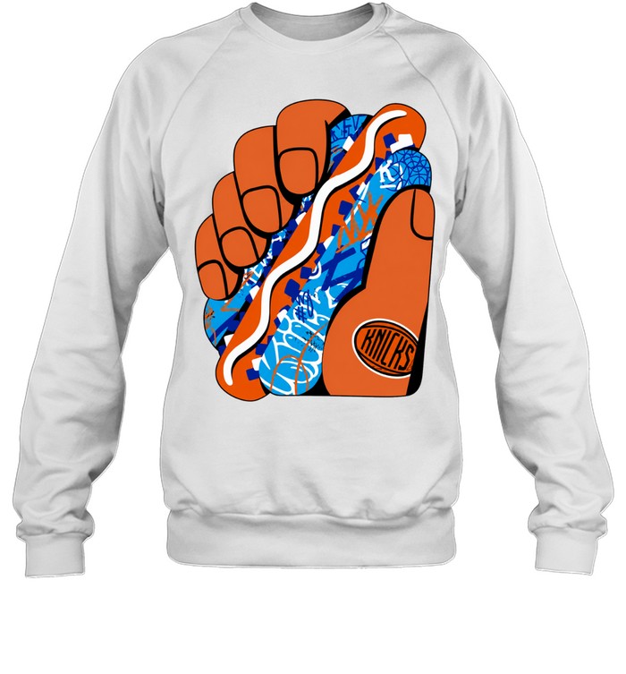 Madison Square Garden Hot Dog Graffiti Hand Finals 2026 Sweatshirt