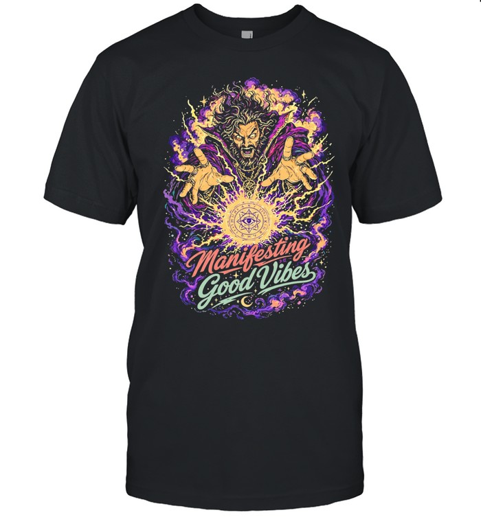 Manifesting Good Vibes Warlock wizard magic Unisex T-Shirt