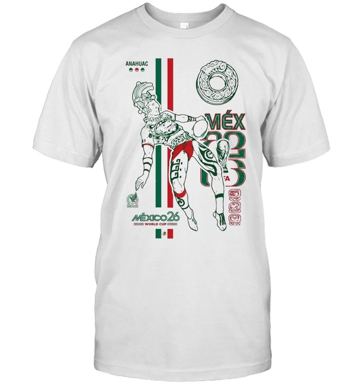 Mexico 2026 World Cup Anahuac Aztec Mayan Indigenous Soccer Jersey Graphic Unisex T-Shirt