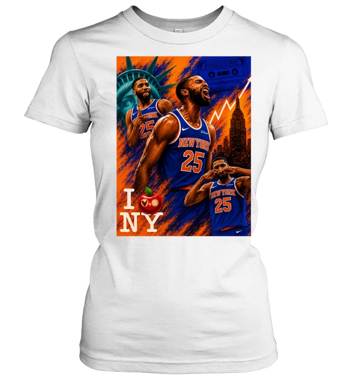 Mikal Bridges Knickstape Finals 2026 Women T-Shirt