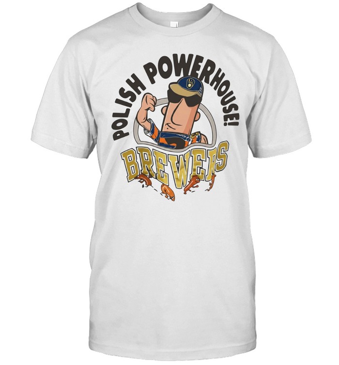 Milwaukee Brewers Polish powerhouse sausage mascot flexing Unisex T-Shirt