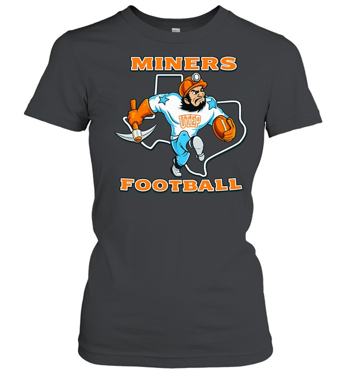 Miners Football Mascot Vintage Sports Women T-Shirt
