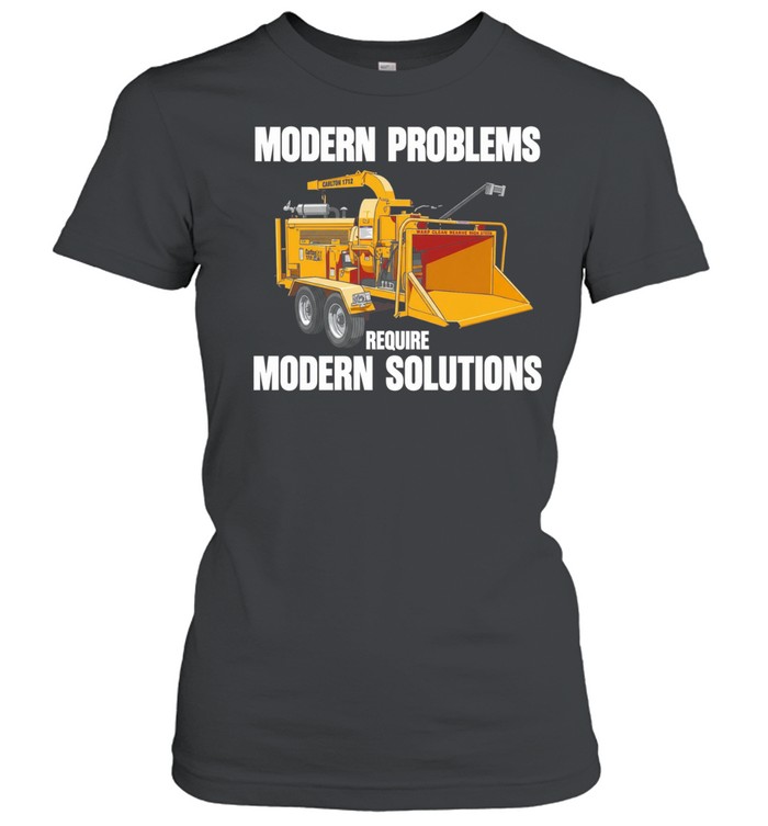 Modern problems require modern solutions vintage Women T-Shirt