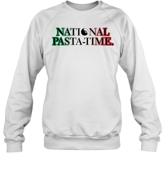 Nation pasta time simple Italy flag Sweatshirt