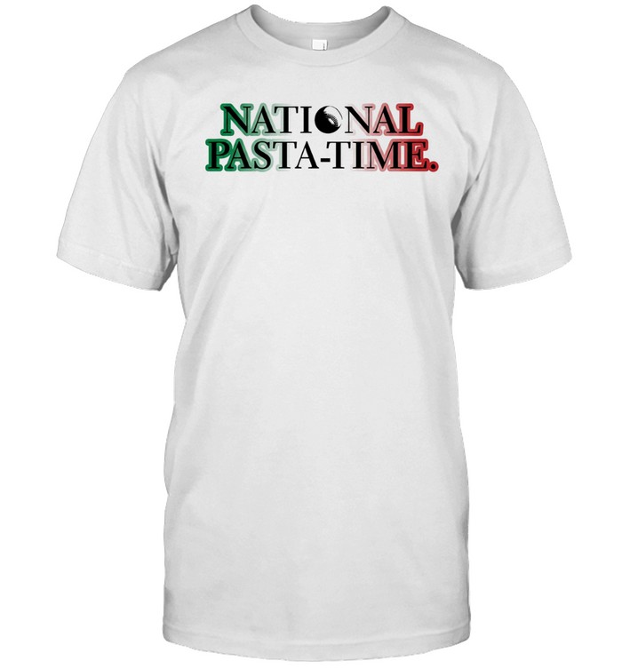 Nation pasta time simple Italy flag Unisex T-Shirt