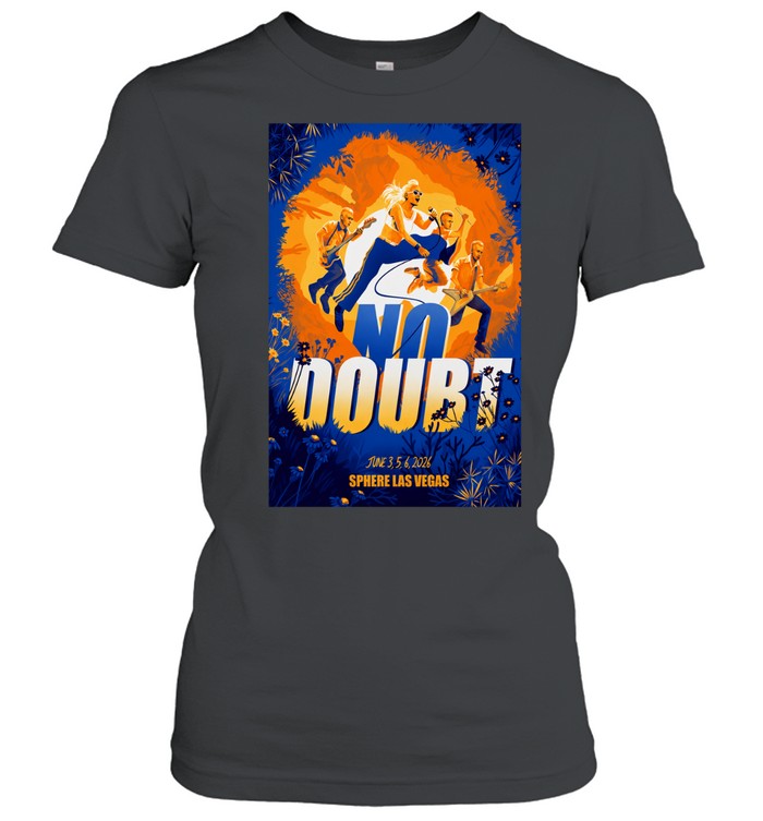 ND June 3 5 6 2026 Sphere Las Vegas Concert Poster Women T-Shirt