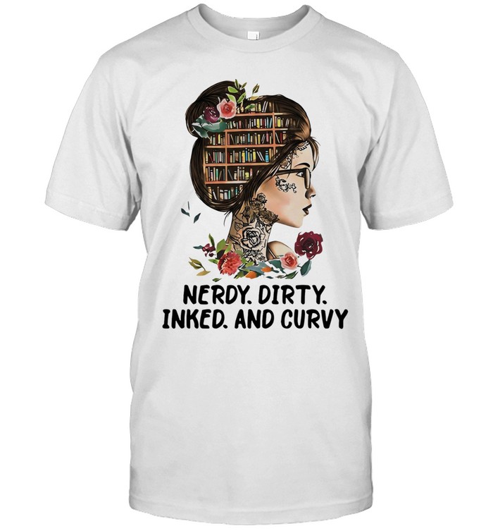 Nerdy dirty inked and curvy woman Unisex T-Shirt