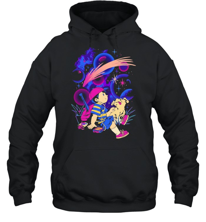 Ness and King from EarthBound Hoodie