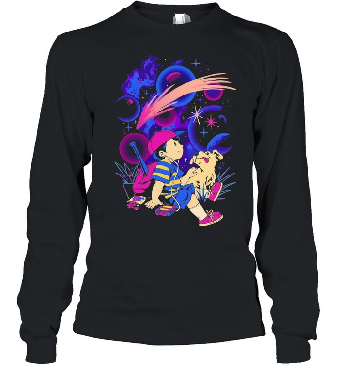 Ness and King from EarthBound Long Sleeve Tee