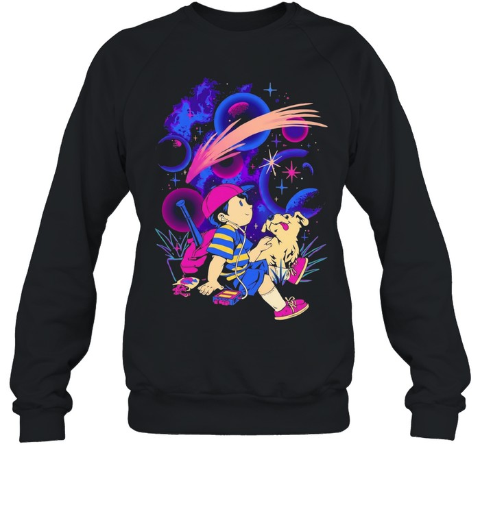 Ness and King from EarthBound Sweatshirt