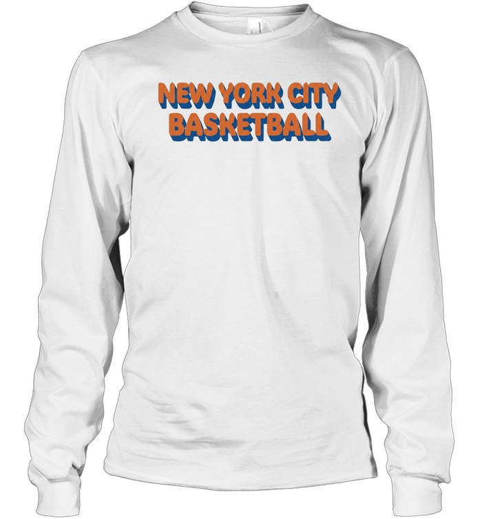 New York City Basketball Long Sleeve Tee