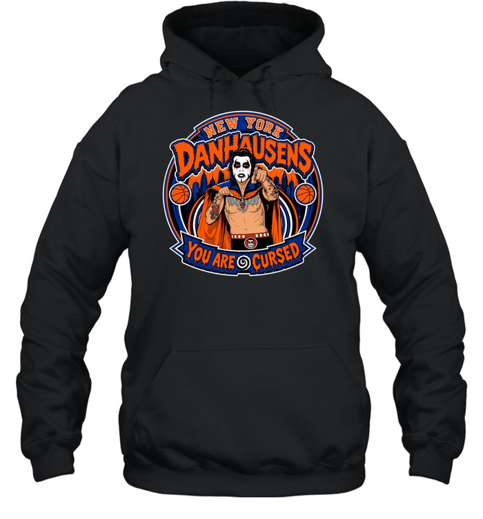 New York Danhausens You Are Cursed Danhausen Basketball Finals 2026 Hoodie