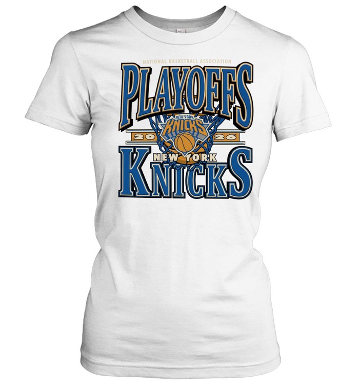 New York Knicks 2026 Playoffs National Basketball Women T-Shirt