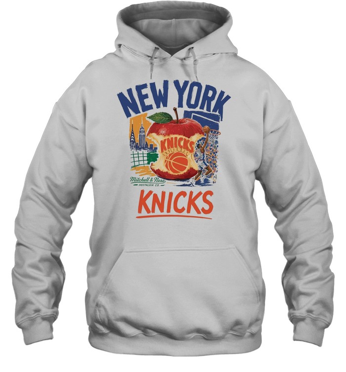 New York Knicks Big Apple Basketball team Hoodie