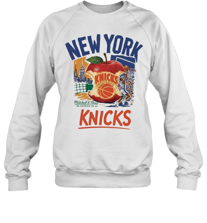 New York Knicks Big Apple Basketball team Sweatshirt
