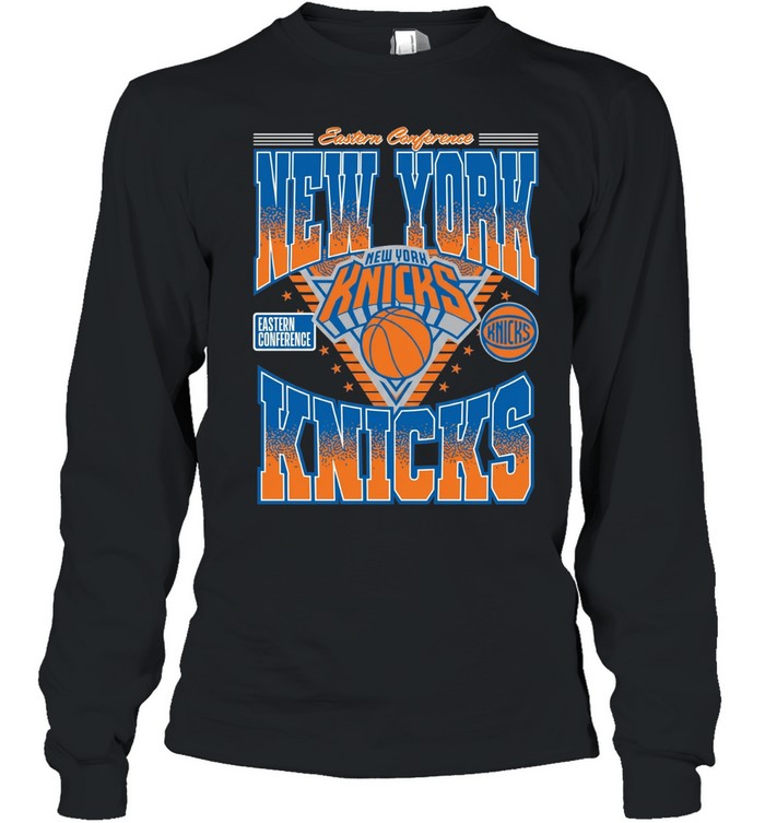 New York Knicks Eastern Conference logo basketball Long Sleeve Tee