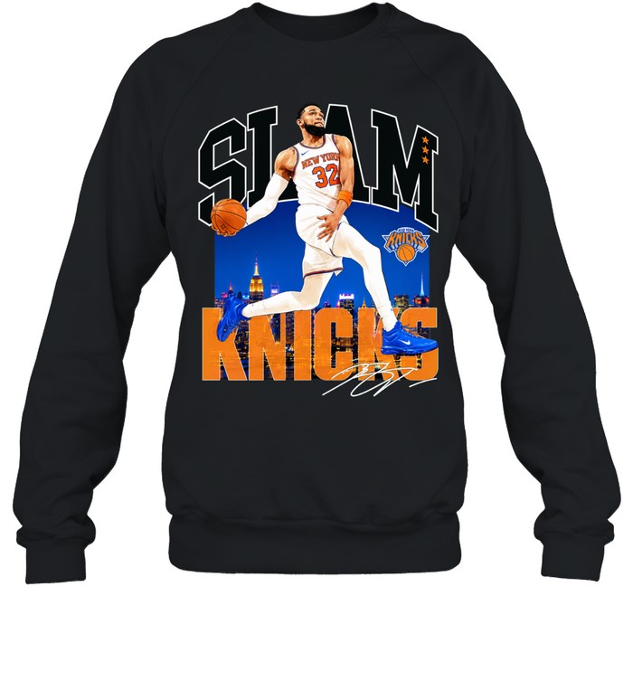 New York Knicks Karl-Anthony Towns SLAM Signature Finals 2026 Sweatshirt