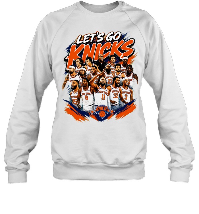 New York Knicks LET’S GO KNICKS Finals 2026 Sweatshirt