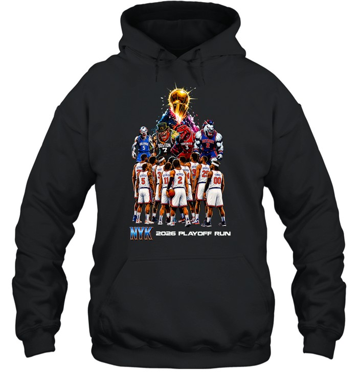New York Knicks Playoff Run 2026 Hoodie