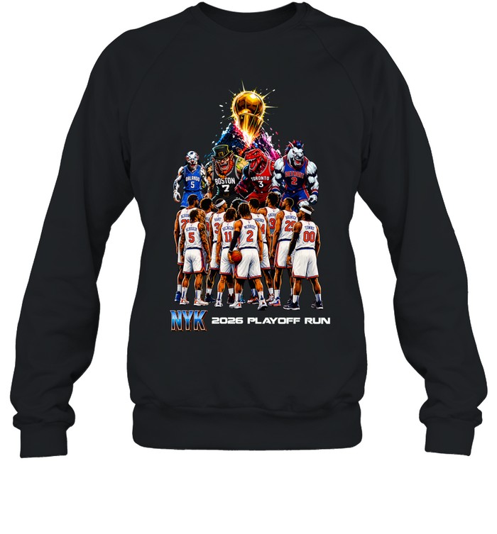 New York Knicks Playoff Run 2026 Sweatshirt