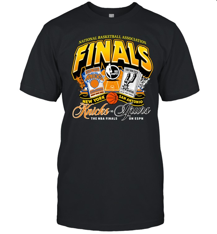New York Knicks Vs. San Antonio Spurs 2026 Finals Matchup Tickets Unisex T-Shirt