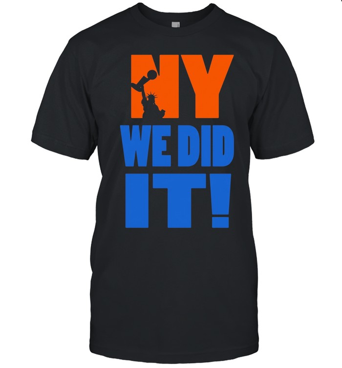 New York Knicks we did it graphic Unisex T-Shirt
