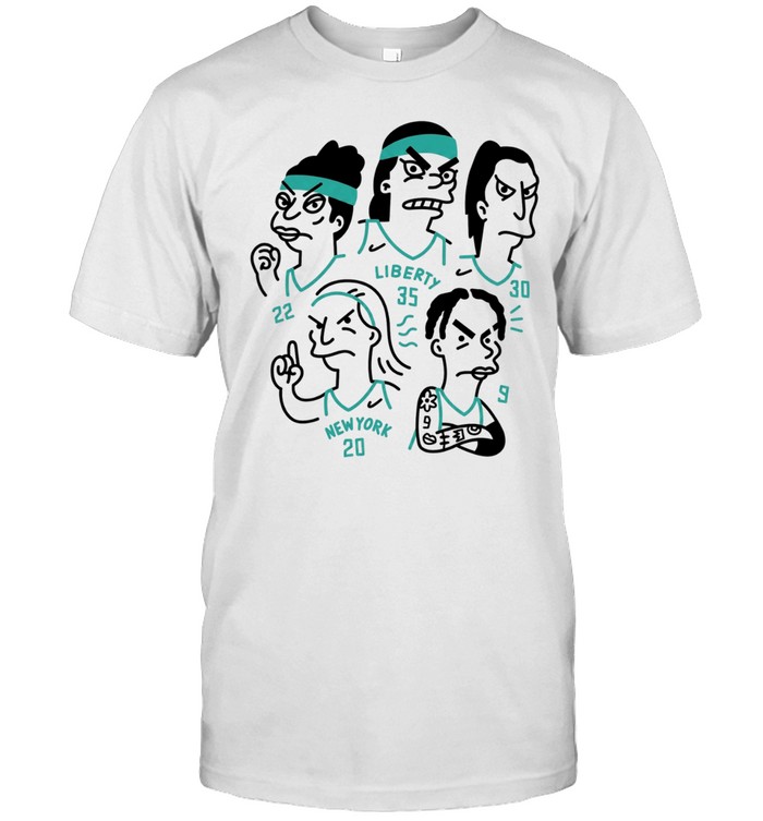 New York liberty cartoon players Unisex T-Shirt
