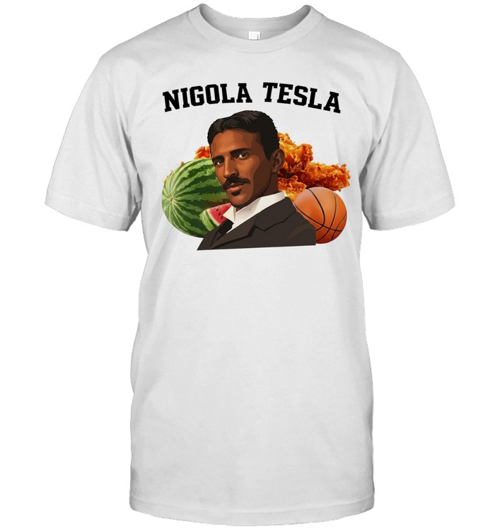 Nigola Tesla Watermelon Fried Chicken Basketball Unisex T-Shirt