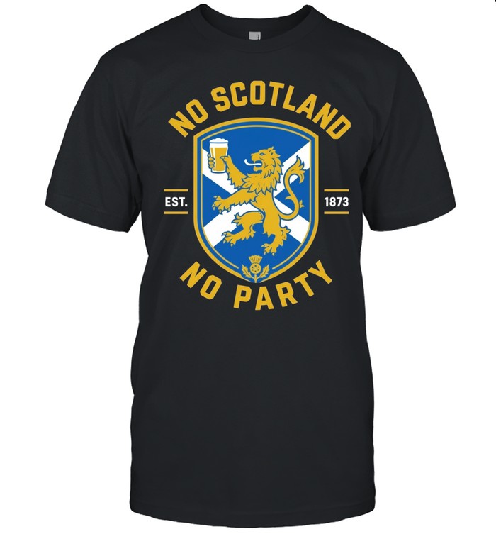No Scotland No Party Est 1873 Football Unisex T-Shirt