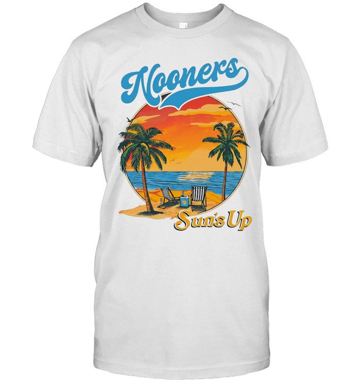 Nooners sun’s up beach sunset Unisex T-Shirt