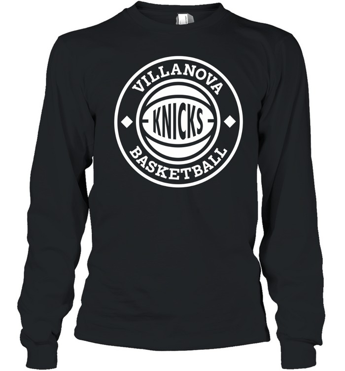 Nova Knicks Villanova Basketball graphic Long Sleeve Tee