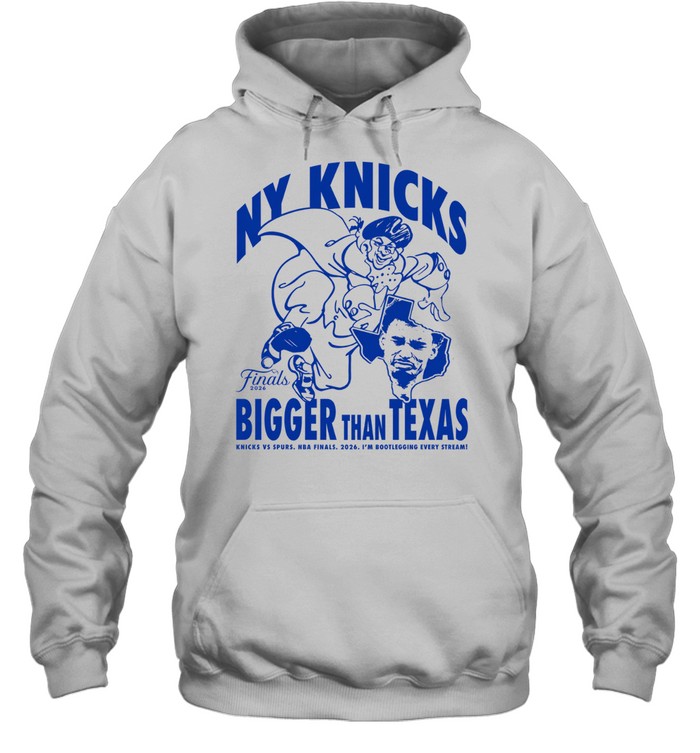 NY Knicks Bigger Than Texas Victor Wembanyama San Antonio Spurs Finals 2026 Hoodie