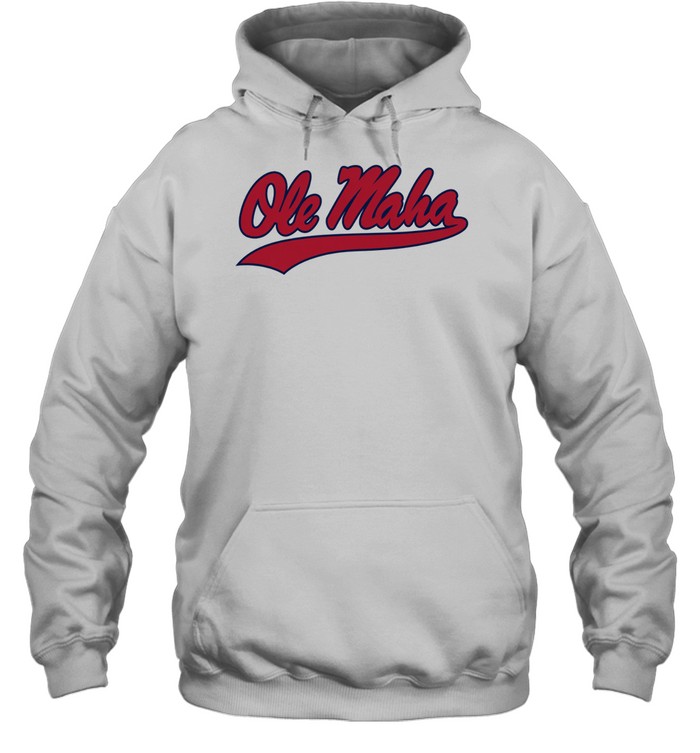 Ole Miss Rebels Ole Maha script Hoodie