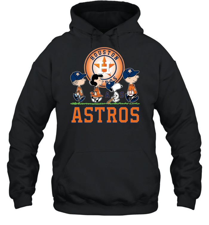 Peanuts characters Houston Astros Snoopy abbey road Sweatshirt