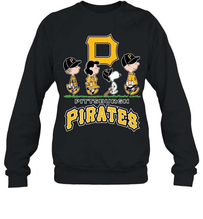 Peanuts characters Pittsburgh Pirates Snoopy abbey road Sweatshirt