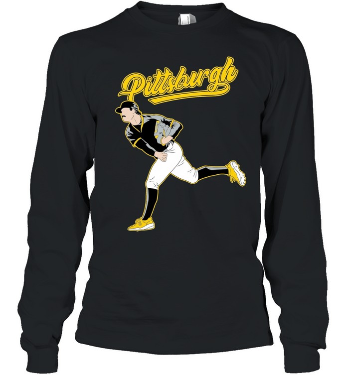 Pittsburgh Pirates Kent Tekulve Pitching Long Sleeve Tee
