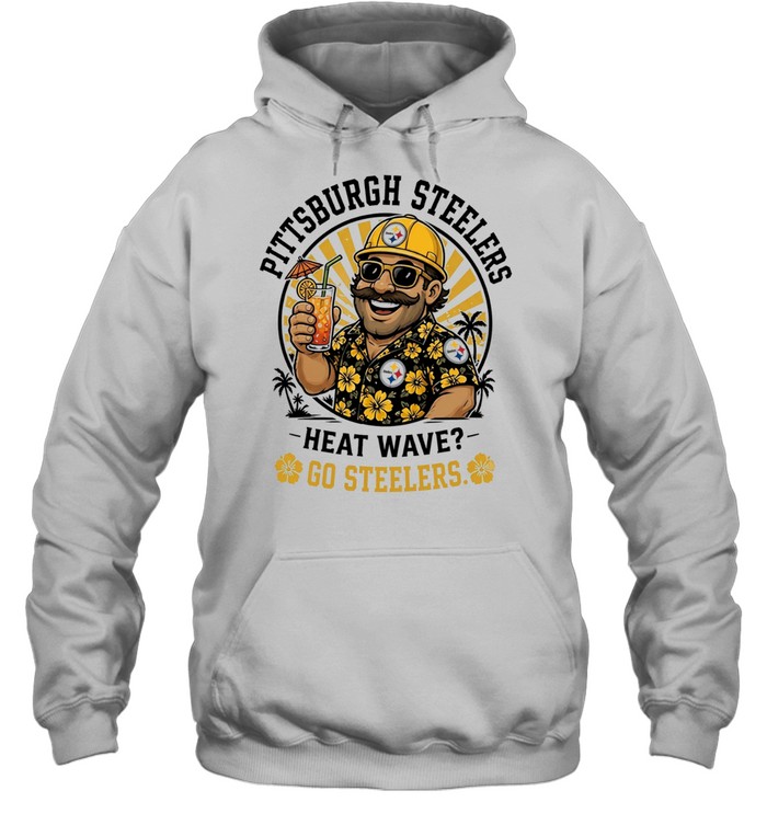 Pittsburgh Steelers heat wave beach vibes mascot Hoodie