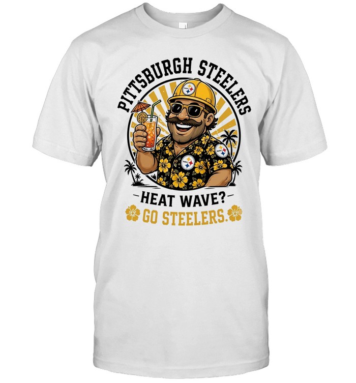 Pittsburgh Steelers heat wave beach vibes mascot Unisex T-Shirt
