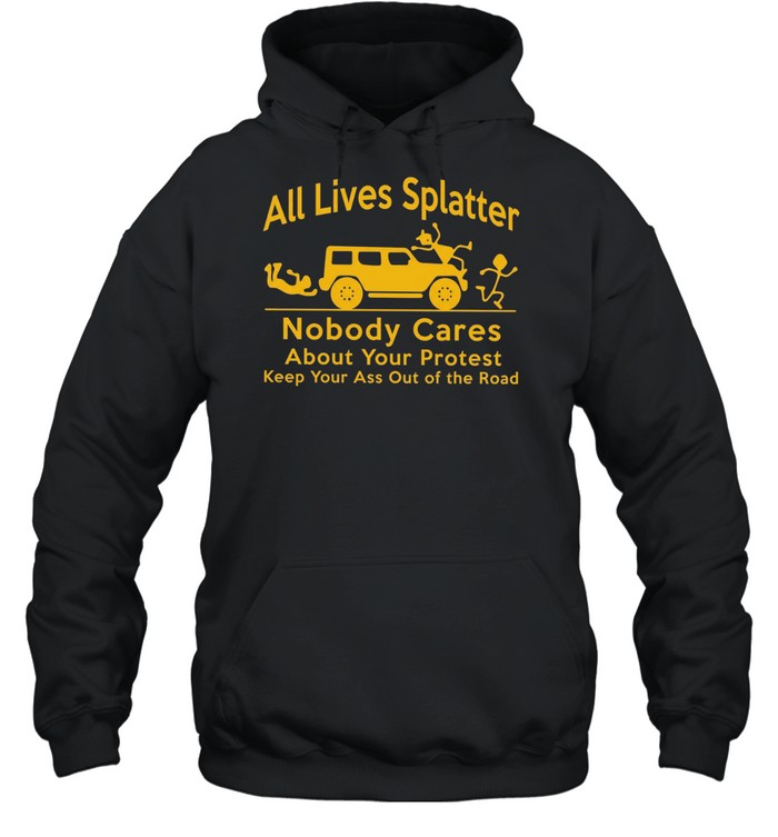 Political vehicle protest commentary statement graphic art Hoodie
