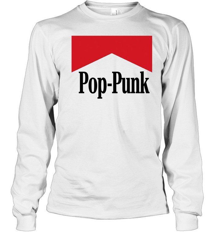 Pop-Punk Marlboro Logo Long Sleeve Tee
