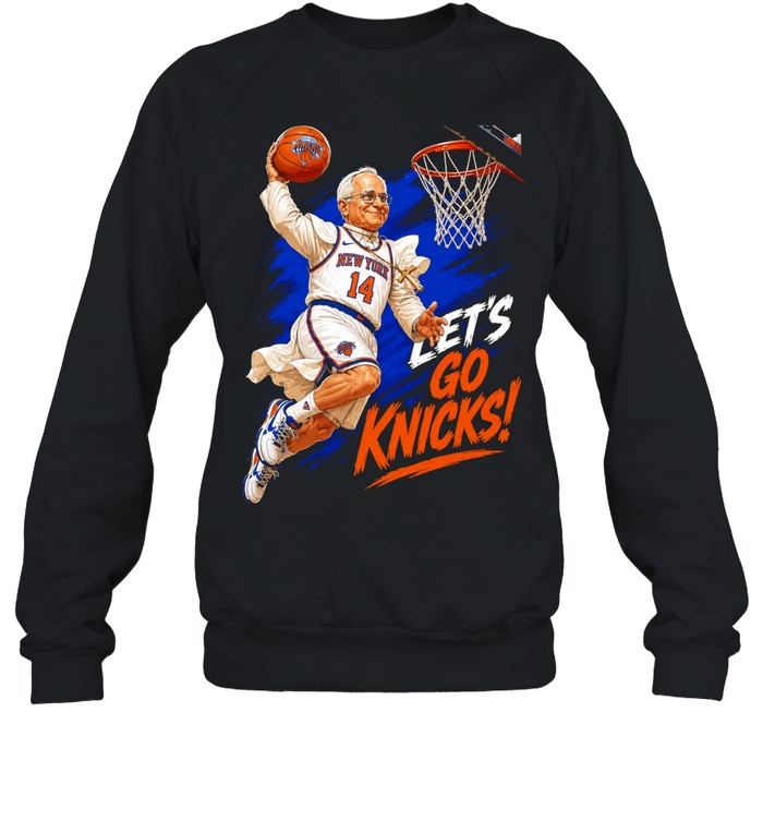 Pope Leo XIV Francis New York Knicks Lets Go Knicks Finals 2026 Sweatshirt