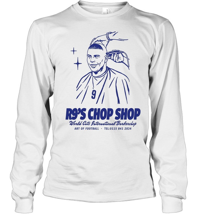 R9’s Chop Ronaldo Brazil National Team Barber Long Sleeve Tee