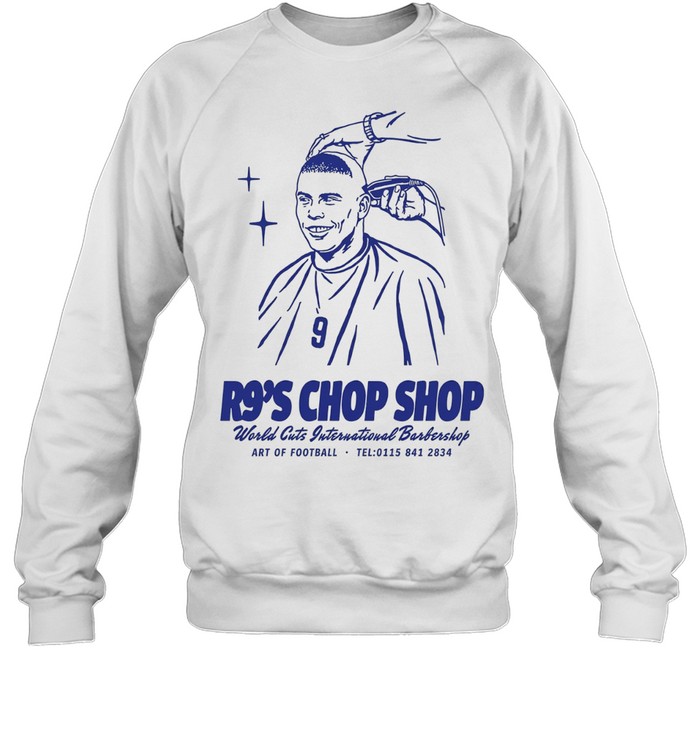 R9’s Chop Ronaldo Brazil National Team Barber Sweatshirt