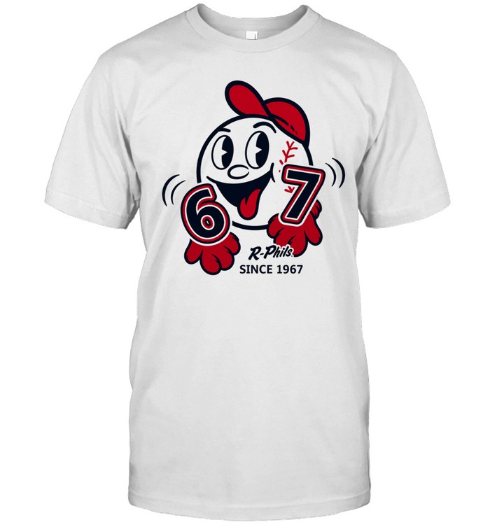 Reading Fightin Phils R Phils 6 7 Since 1967 Unisex T-Shirt