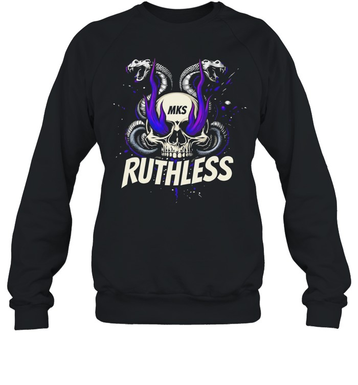 Ruthless Skull and Snakes gothic Sweatshirt