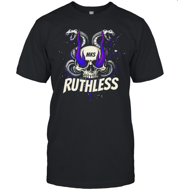 Ruthless Skull and Snakes gothic Unisex T-Shirt