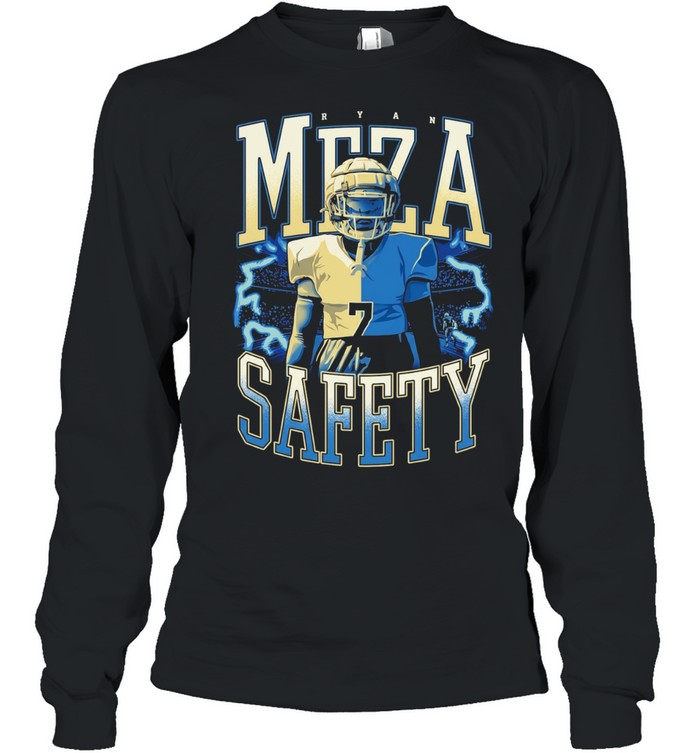 Safety Football Player athlete Long Sleeve Tee
