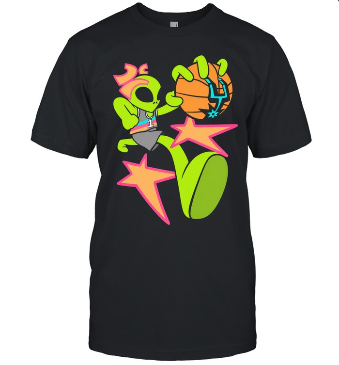 San Antonio Spurs Alien Basketball 2026 Unisex T-Shirt